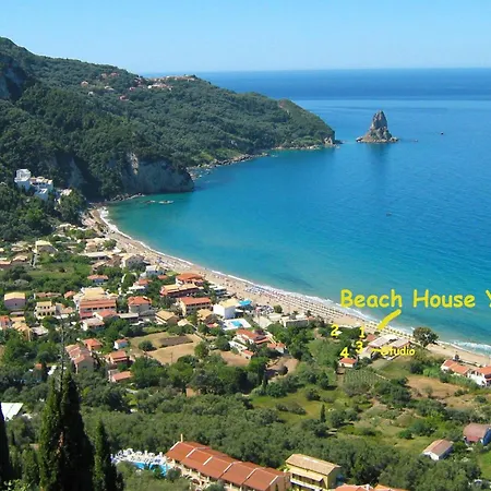 Beach House Yannis In Agios Gordios Beach On Corfu-2