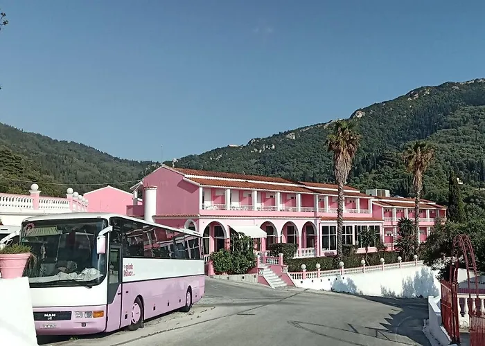 Pet friendly Pink Palace Beach Resort Agios Gordios 